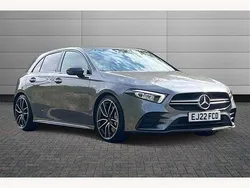 Grey Used 2022 Mercedes A35 AMG Premium Hatchback | £27,195 (Fair price)