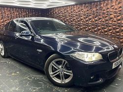 Black Used 2016 BMW 520 M Sport Sedan | £10,599 (Fair price)