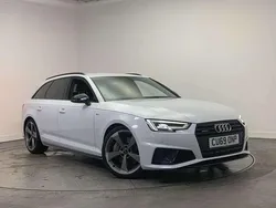 White Used 2019 Audi A4 Black Edition Estate | £22,900 (Expensive)