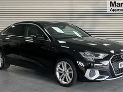 Black Used 2022 Audi A3 Sport Sedan | £17,001 (Good price)