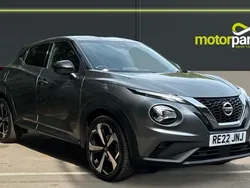 Grey Used 2022 Nissan Juke Tekna SUV | £14,900 (Fair price)