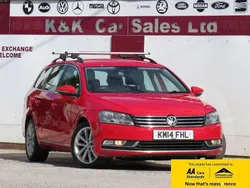 Red Used 2014 VW Passat Executive Estate | £6,495 (Fair price)