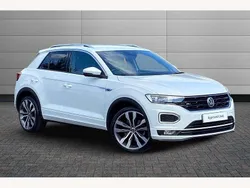 Pure white Used 2019 VW T-Roc R-line SUV | £16,995 (Fair price)