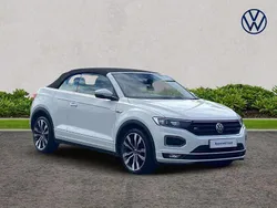 White Used 2021 VW T-Roc Cabriolet R-line Cabriolet | £21,490 (Fair price)