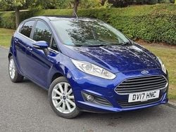 Blue Used 2017 Ford Fiesta Titanium Hatchback | £5,690 (Good price)