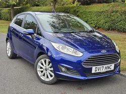 Blue Used 2017 Ford Fiesta Titanium Hatchback | £5,690 (Good price)