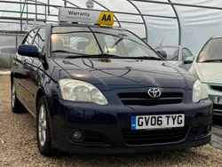 Blue Used 2006 Toyota Corolla Hatchback | £2,499 (Fair price)