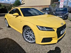Yellow Used 2015 Audi TT S-Line Coupe | £14,495 (Fair price)