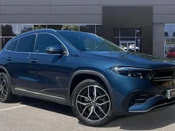 Blue Used 2021 Mercedes EQA250 AMG line SUV | £22,681 (Fair price)