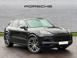 Chromite black metallic Used 2024 Porsche Cayenne SUV | £84,490 (Good price)
