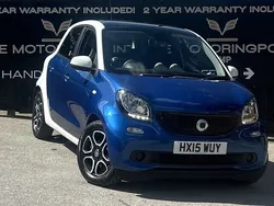 Blue Used 2015 Smart ForFour Prime Hatchback | £3,995 (Fair price)
