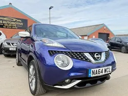 Blue Used 2014 Nissan Juke Tekna SUV | £3,195 (Good price)