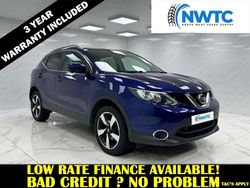 Blue Used 2017 Nissan Qashqai N-Connecta SUV | £8,000 (Fair price)