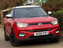 Red Used 2018 Ssangyong (KGM) Tivoli SUV | £7,399