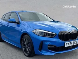 Blue Used 2024 BMW 118 M Sport Hatchback | £27,790 (Fair price)