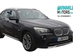 Black Used 2010 BMW X1 SUV | £5,195 (Fair price)