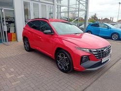 Red Used 2022 Hyundai Tucson N Line SUV | £22,199 (Fair price)