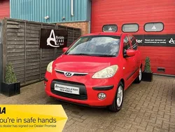 Red metallic Used 2009 Hyundai i10 Comfort Hatchback | £4,795 (Fair price)