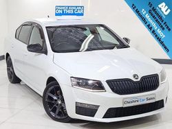 White Used 2016 Skoda Octavia vRS Hatchback | £6,750 (Super price)