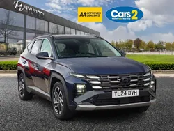 Blue New 2024 Hyundai Tucson Ultimate SUV | £39,990