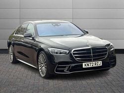Black Used 2022 Mercedes S400 AMG line Sedan | £78,290