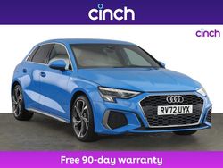Blue Used 2022 Audi A3 S-Line Hatchback | £20,049 (Fair price)