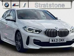 White Used 2021 BMW 118 M Sport Hatchback | £21,899 (Fair price)