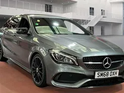 Grey Used 2018 Mercedes CLA220 AMG line Sedan | £13,000 (Fair price)