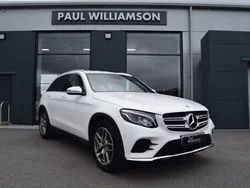White Used 2017 Mercedes GLC220 AMG line SUV | £18,995 (Fair price)