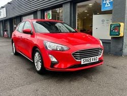 Red Used 2019 Ford Focus Titanium Hatchback | £9,495 (Fair price)