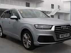 Silver Used 2017 Audi Q7 S-Line SUV | £23,495