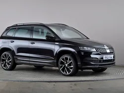 Black Used 2021 Skoda Karoq SportLine SUV | £20,998 (Fair price)
