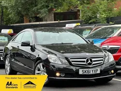 Black Used 2011 Mercedes E220 Edition 1 Coupe | £4,399 (Good price)