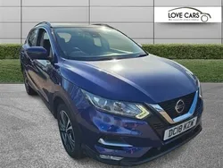 Blue Used 2018 Nissan Qashqai N-Connecta SUV | £10,795 (Fair price)