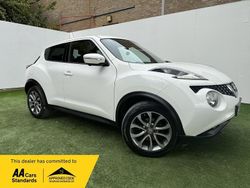 White Used 2014 Nissan Juke Tekna SUV | £4,495 (Good price)