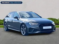 Grey Used 2023 Audi A4 Black Edition Estate | £42,959 (Expensive)