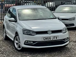 White Used 2016 VW Polo Edition Hatchback | £10,995 (A bit pricey)