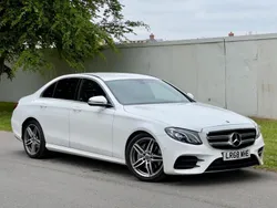 White Used 2018 Mercedes E220 AMG line Sedan | £16,248 (Good price)