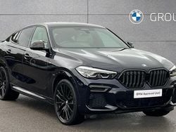Black Used 2022 BMW X6 M Sport SUV | £43,875 (Expensive)