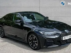 Black sapphire Used 2023 BMW M440 M Sport Sedan | £41,890 (Fair price)