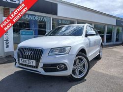 White Used 2016 Audi Q5 S-line plus SUV | £11,999 (Fair price)