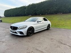 Silver Used 2020 Mercedes C300 AMG line Sedan | £13,995 (Super price)