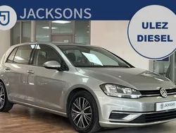 Silver Used 2018 VW Golf VII SE Hatchback | £11,100 (Fair price)