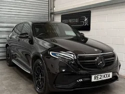 Black Used 2021 Mercedes EQC400 AMG line SUV | £19,574 (Super price)