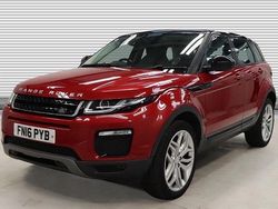 Red Used 2016 Land Rover Range Rover evoque SE SUV | £9,350 (Fair price)
