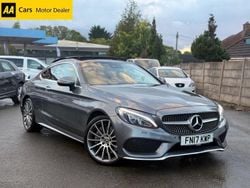 Grey Used 2017 Mercedes C250 AMG Line Premium Plus Coupe | £13,995 (Fair price)