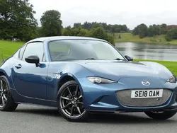 Blue Used 2018 Mazda MX5 Inclusive Cabriolet | £16,999 (Fair price)