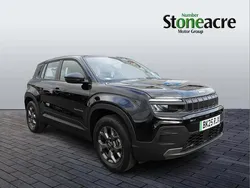 Black New 2025 Jeep Avenger EV Longitude SUV | £21,995