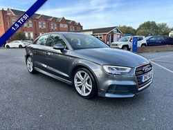 Grey Used 2017 Audi A3 S-Line Sedan | £10,495 (Fair price)