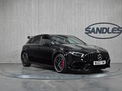 Black Used 2022 Mercedes A45 AMG AMG Hatchback | £44,999 (Fair price)